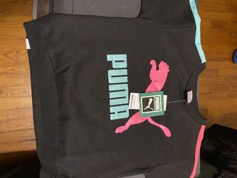 GIRLS PUMA SWEATSHIRT SIZE 6