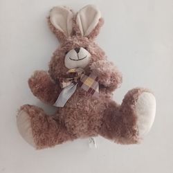 2013 Kelly Toy Plush Teddy Bear Stuffed Animal Brown Ribbon Bow
