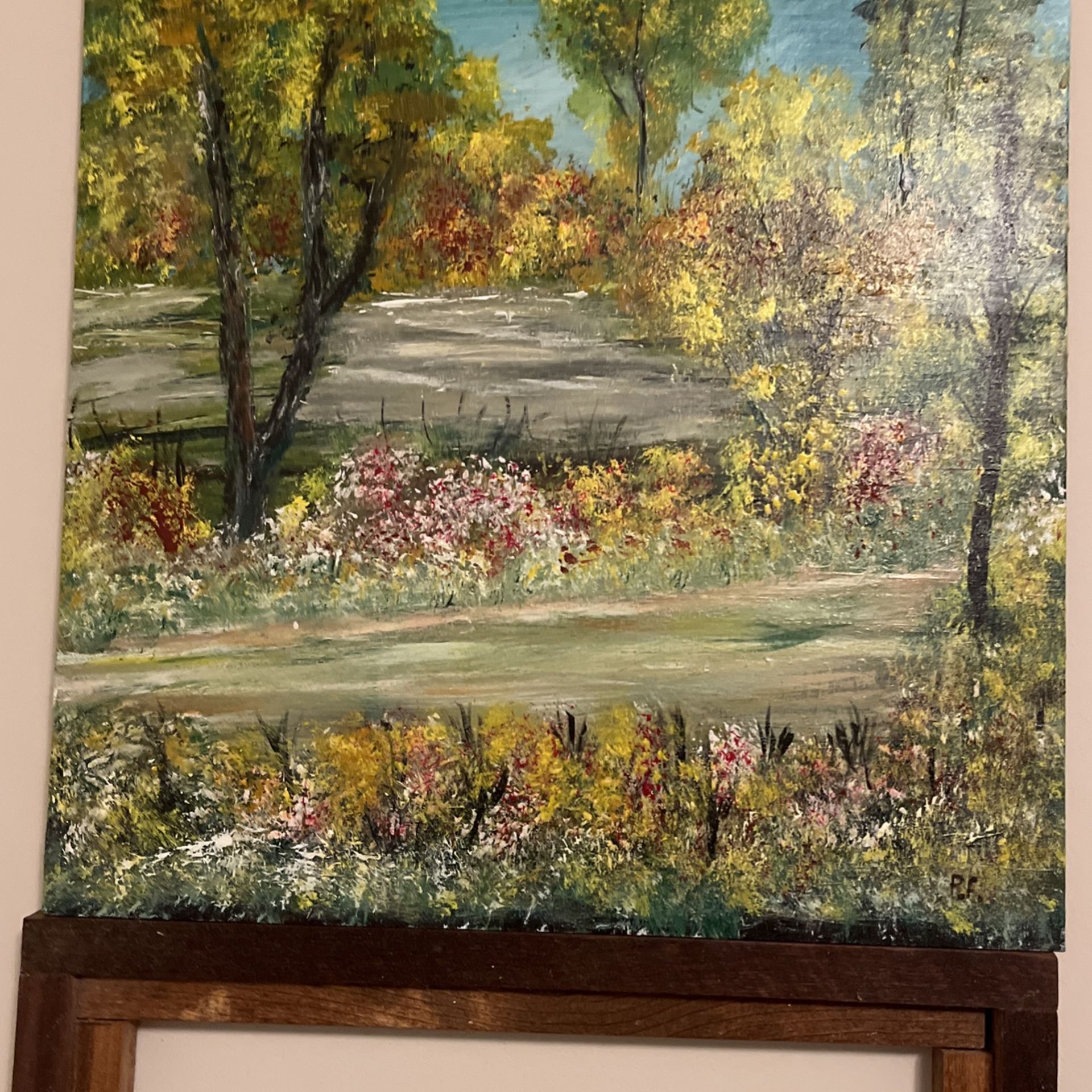 hood River Fall Painting