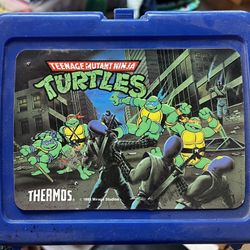 Vintage Teenage Mutant Ninja Turtles Lunch Box