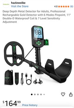 New Hazlewolke Metal Detector…Original Price $165