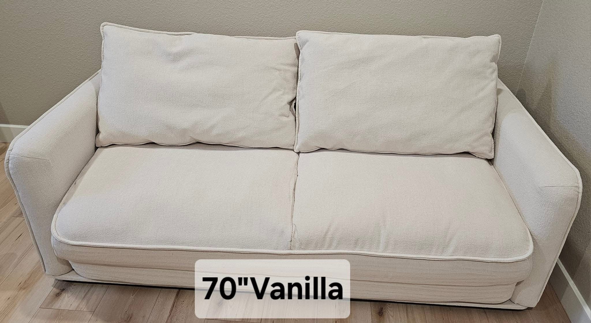 Koala 70” Vanilla Sofa Bed