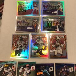 2021 Prestige Football Heroes, Seasons Greetings And Extra Points Lot