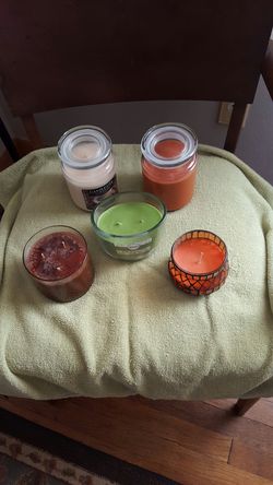assorted candles