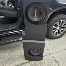 Two 10" Subwoofers