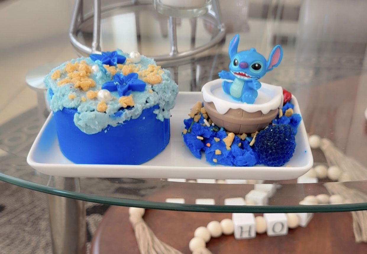 Stitch With Candle