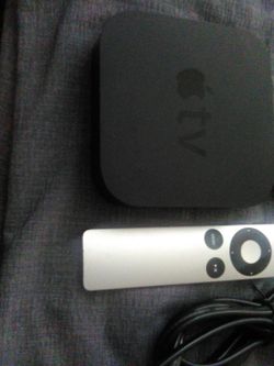 Apple Apple TV model number a1469 with remote control