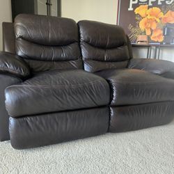 Leather Loveseat Recliners