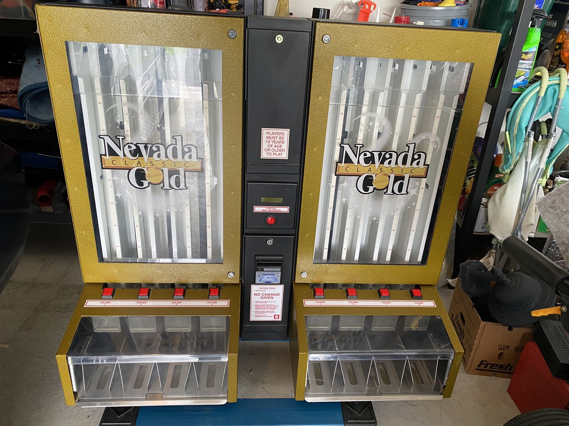 Nevada Gold Ticket Machine