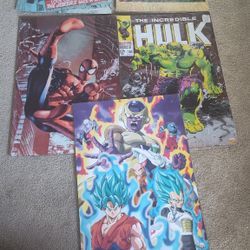 DC Marvel Posters 