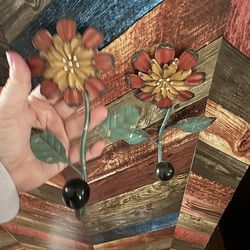 Flower decor/ coat hanger