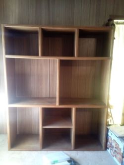 Tall wall unit ***solid wood***