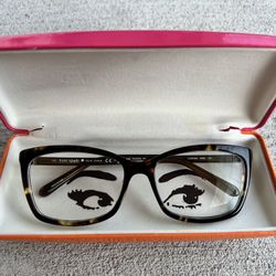 Kate Spade New York CORTINA RRW 130 Eyeglass Frames Tortoise Shell with Case