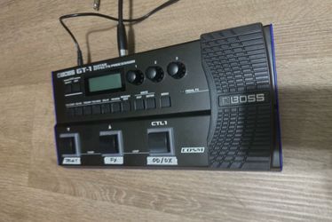 BOSS GT 1 Multi Effects Pedal (Retail $230)