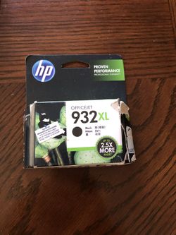 932 XL black ink