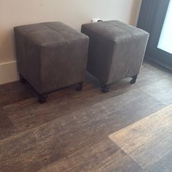 Two Small Ottoman