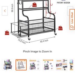 Dumbbell exercises equipment rack