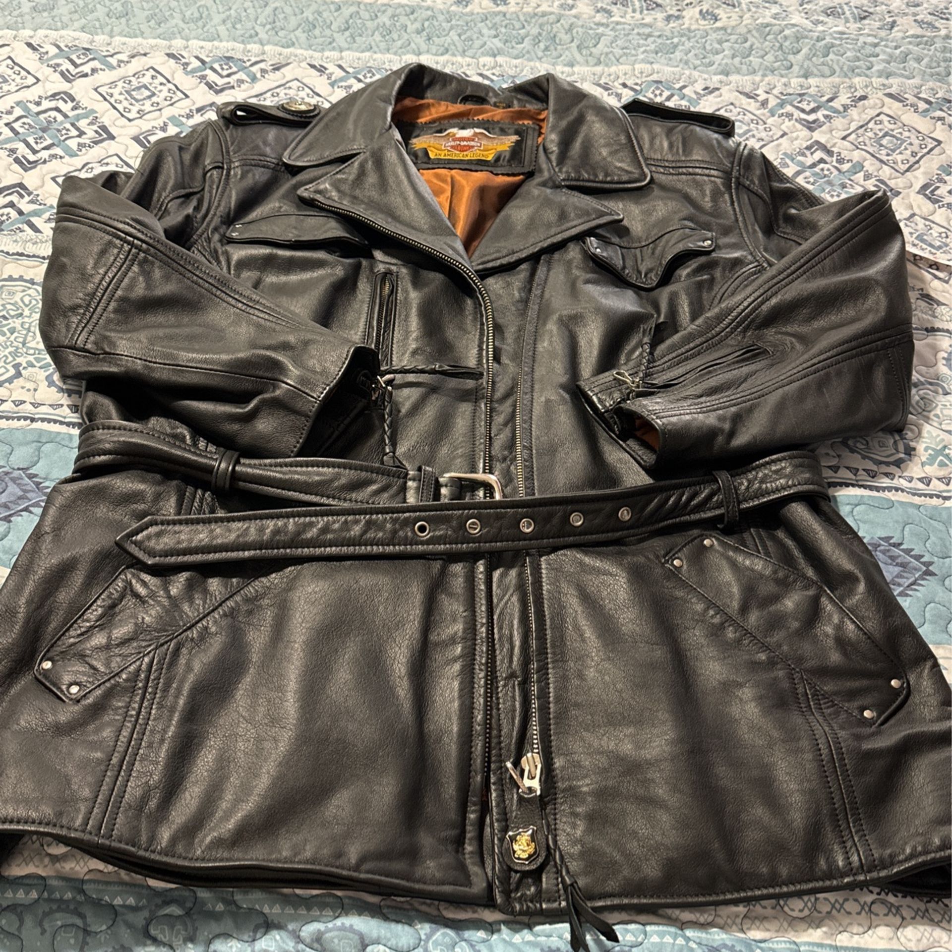 Woman’s Harley Davidson Leather Jacket