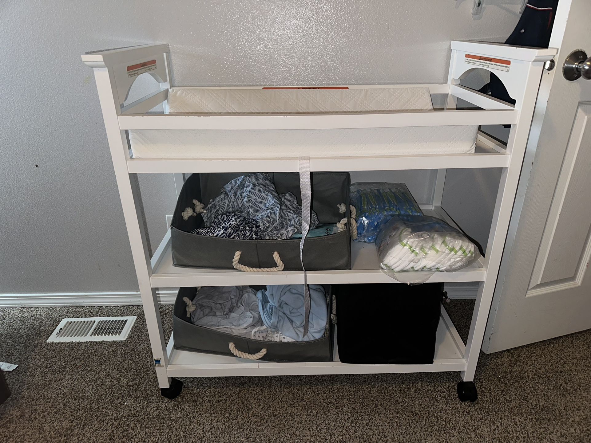Changing Table White