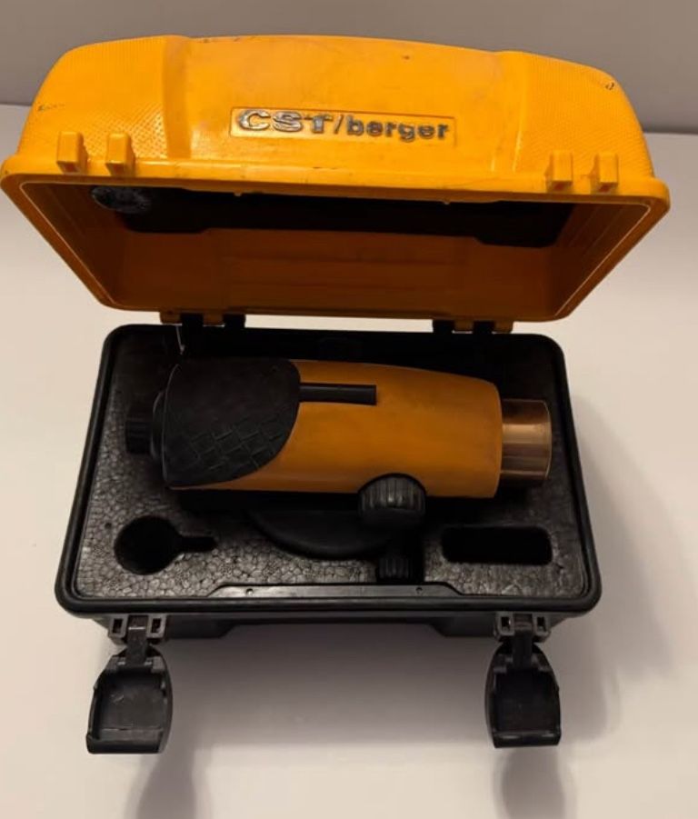 CST Berger 24x Automatic Builder’s Level Surveying Tool with Case