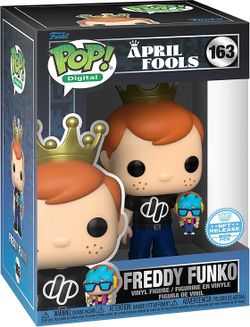 FUNKO POP! Digital April Fools Freddy GRAIL #163 LE 999 IN HAND, Ready to Ship