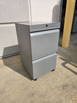 Mobile Metal Office Filing Cabinet - $30ea
