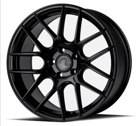 18x8.5 AodHan AH-X Matte Black (SPF®) Wheels