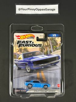 Hot Wheels - Premium - Fast & Furious #1/5 - 1969 Chevy Camaro - (HKD24)