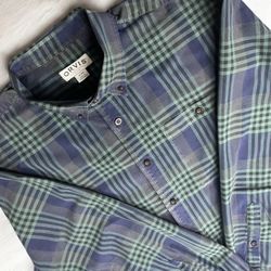 Orvis Men’s Plaid Long sleeve Shirt -XL