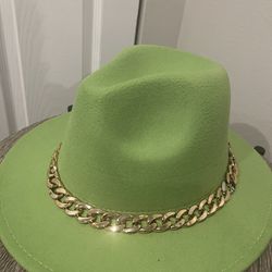 A Green Cowgirl Hat 