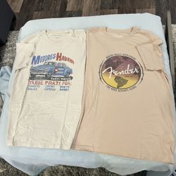 Lucky Brand T-shirts Men large lot of 2