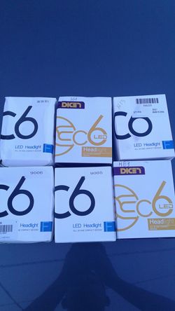 LED HEADLIGHT #H8-H9-H11-H4-H13-HB3-9005-9006 TENGO DE TODO TIPO DE MEDIDAS NÚMEROS Y LETRAS COLOR BLANCOS 6000K NUEVOS EN SUS CAJAS