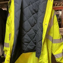 Reflective Work Jacket Size 2 Xl