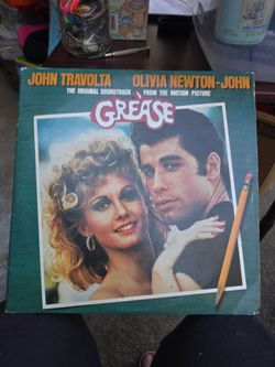 Grease Original Soundtrack Vinyl Record
