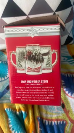 Budweiser stein
