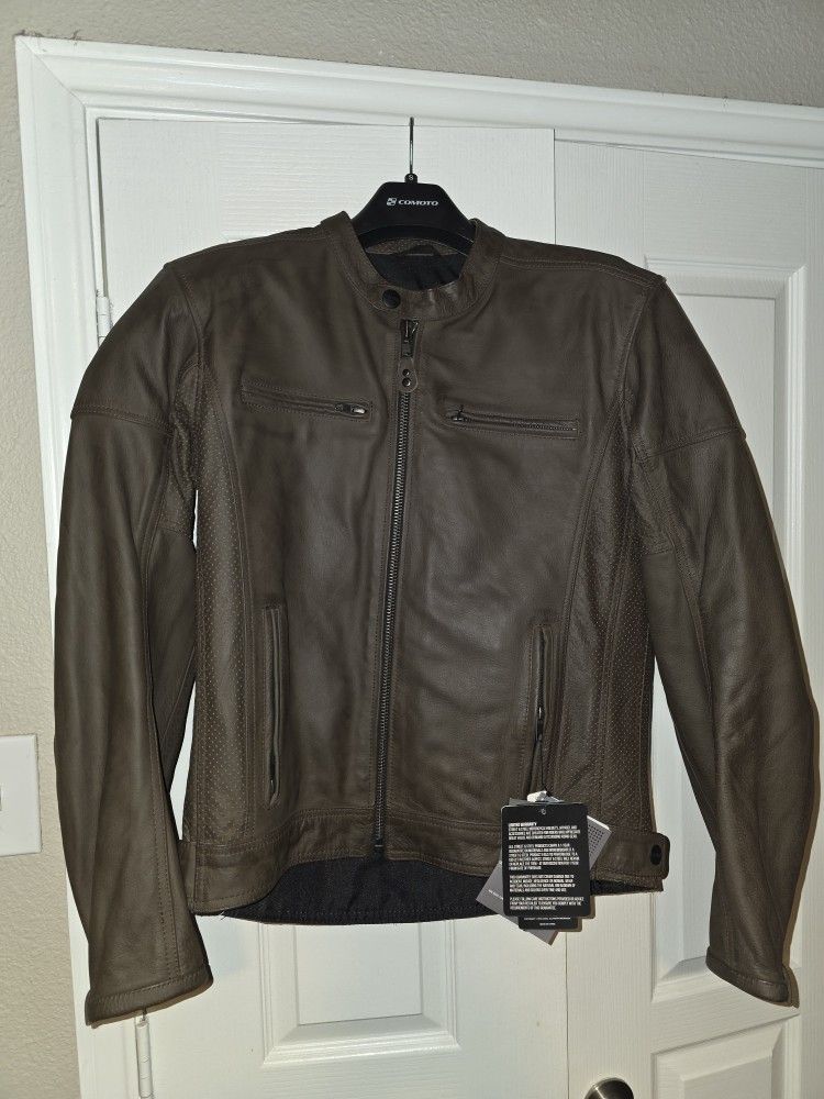 Leather Bike jacket (Size S)