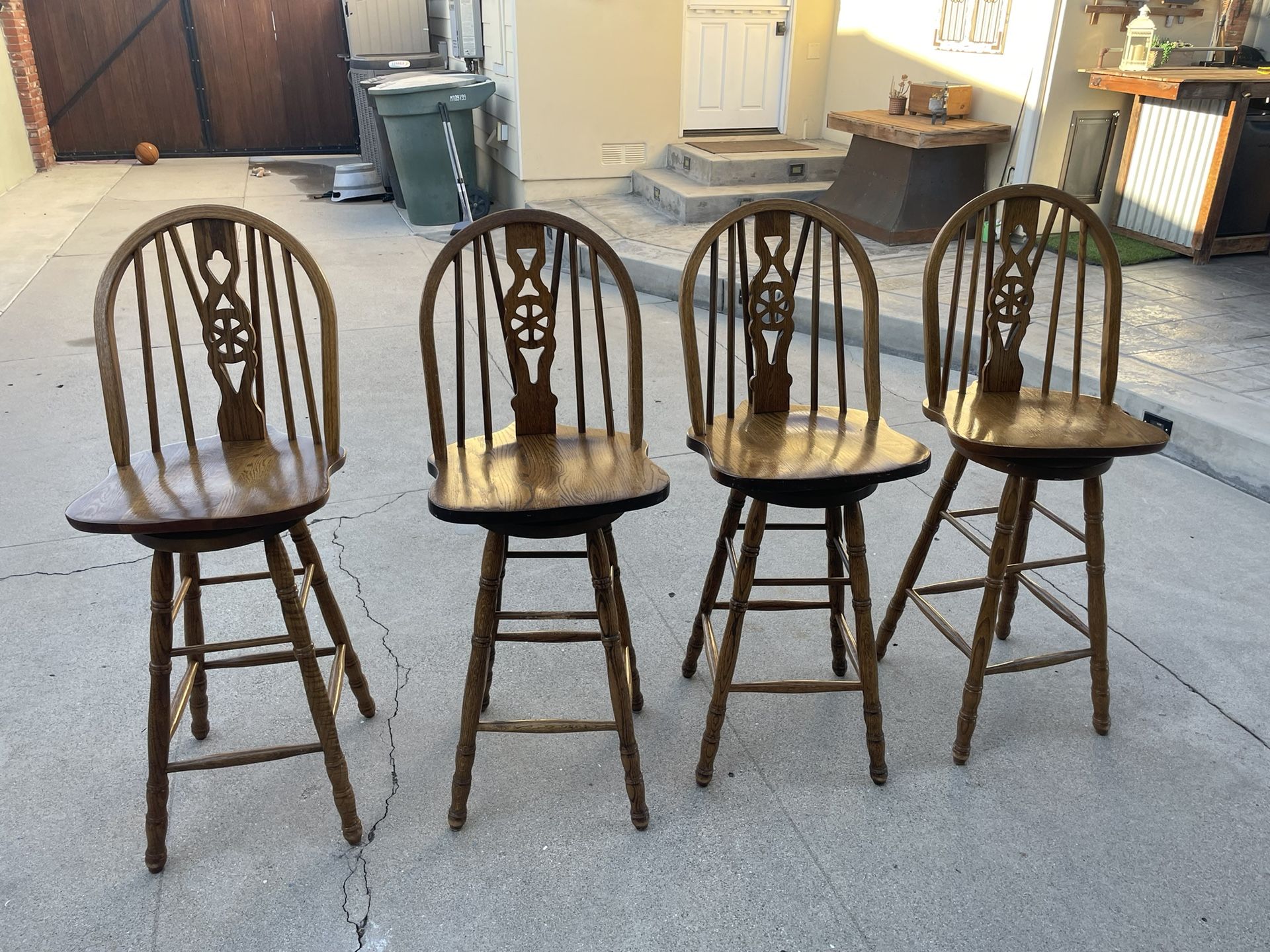 Wooden Barstools