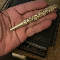 Silver Antique Pipe 1.6