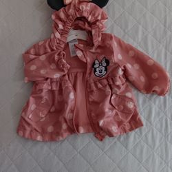 12 M Minnie Rain Jacket