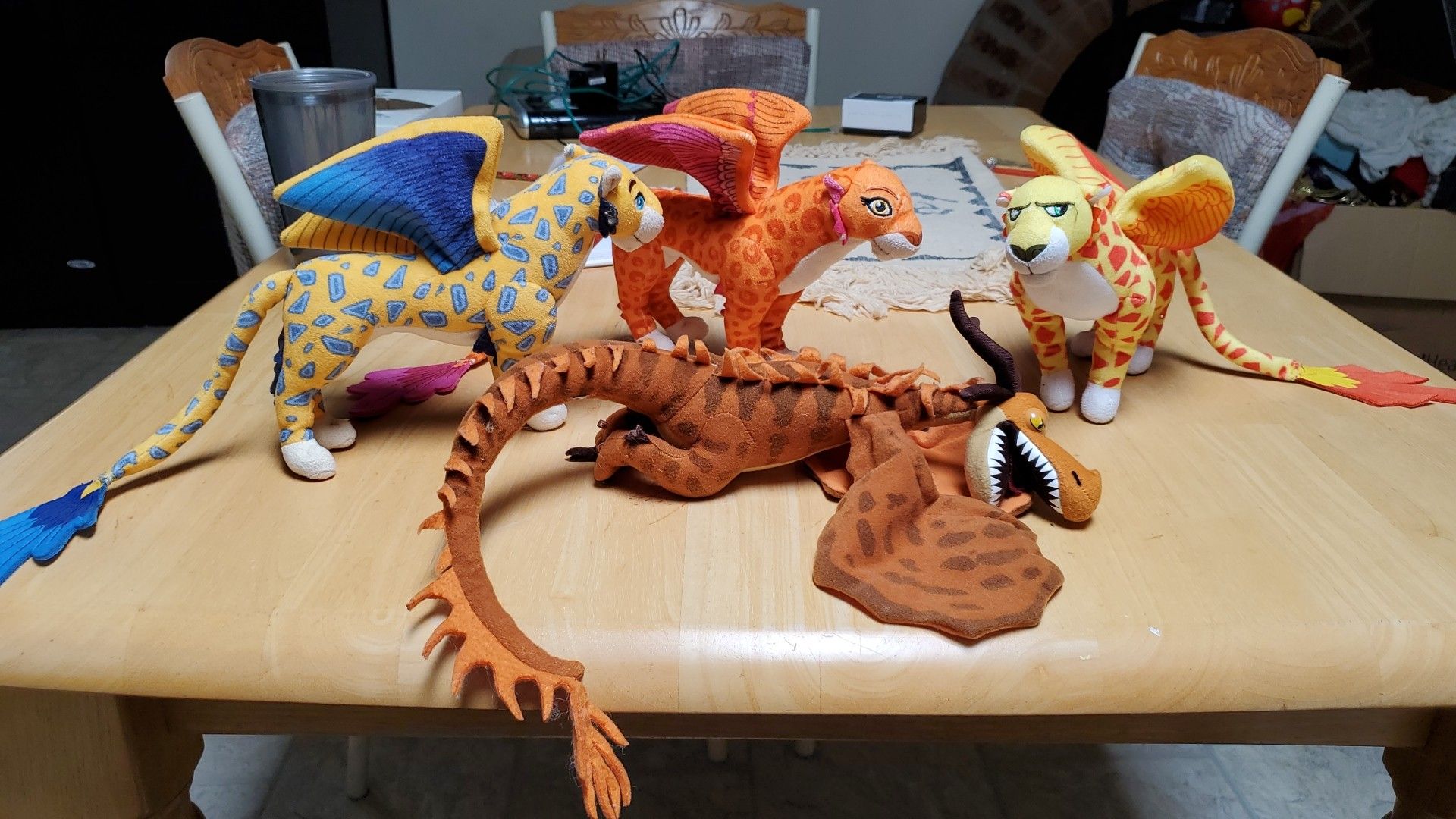 Fantasy stuffed animals