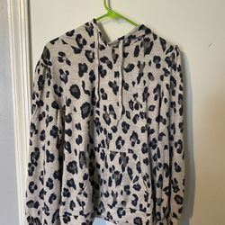Cheetah Print Hoodie Women’s