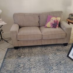 Loveseat. Comfy. Warm Excellent Condition. 