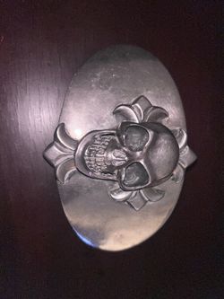 King Baby Skull Cross Belt