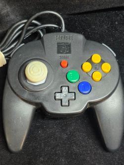 N64 Hori Pad Mini Controller JP Black Analog stick