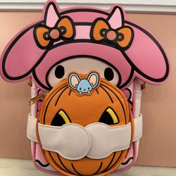 🎃💖 Sanrio x Loungefly My Melody Halloween Mini Backpack 💖🎃