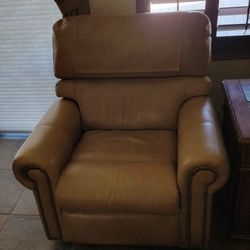 Reclining Leather Chair