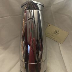 VINTAGE TIGER CHROME COFFEE CARAFE THERMOS VACUUM BOTTLE NEW W/Original Tag Warranty