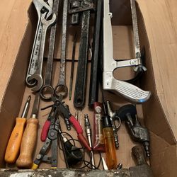 ASSORTED TOOLS EACH BOX $25