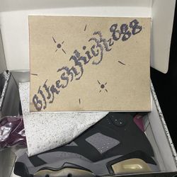 AIR JORDAN 6 RETRO “BORDEAUX” SIZE 10.5 MENS 