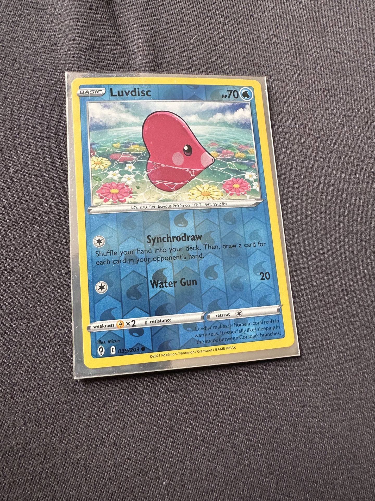 Pokémon Card Luvdisc